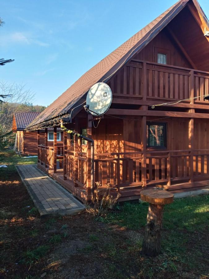 Domki Nad Sanem Lesko Bagian luar foto