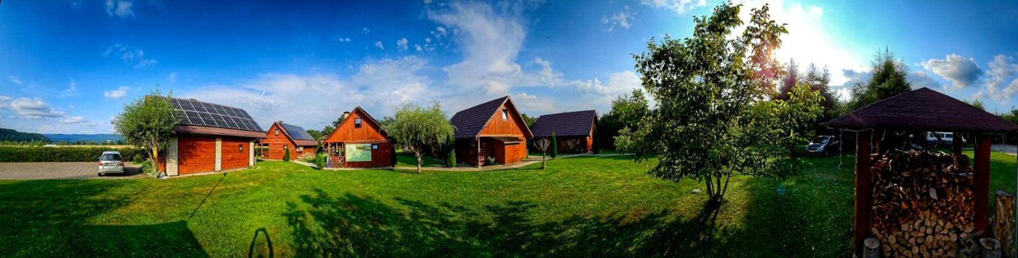 Domki Nad Sanem Lesko Bagian luar foto