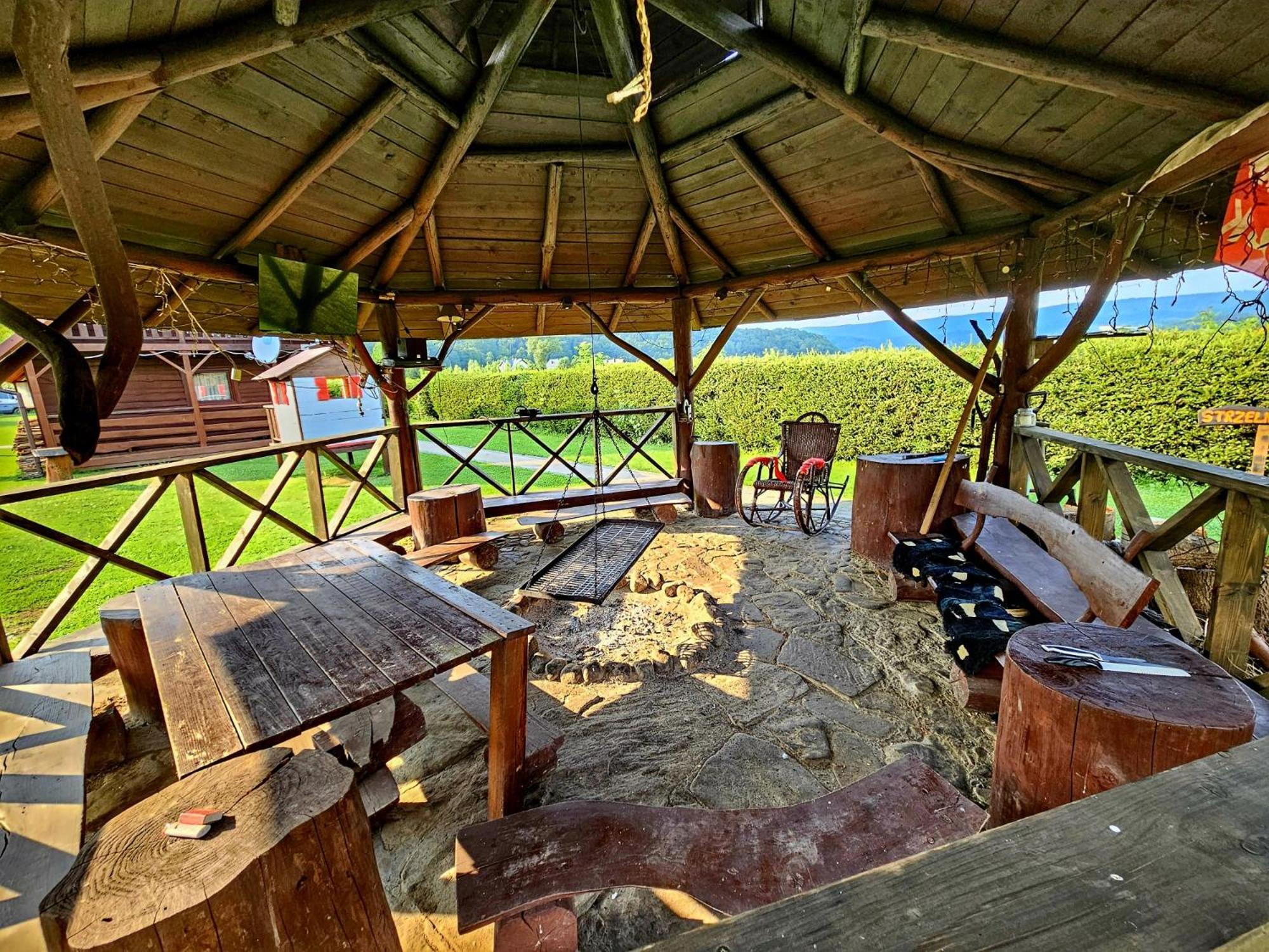 Domki Nad Sanem Lesko Bagian luar foto