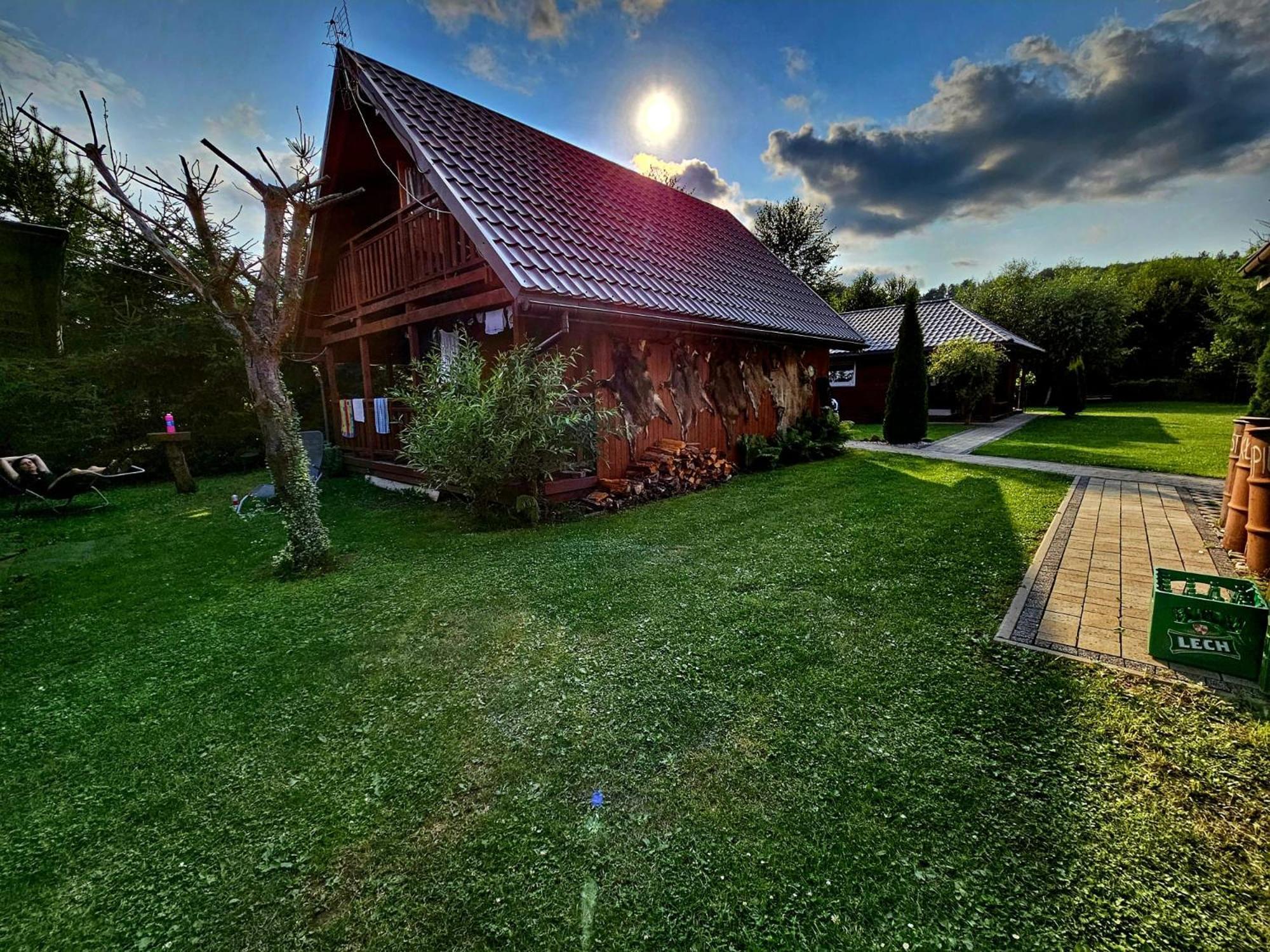 Domki Nad Sanem Lesko Bagian luar foto