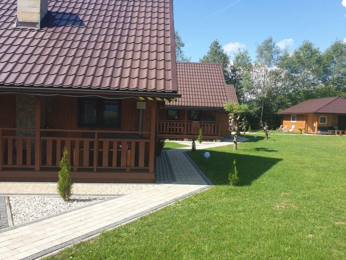 Domki Nad Sanem Lesko Bagian luar foto