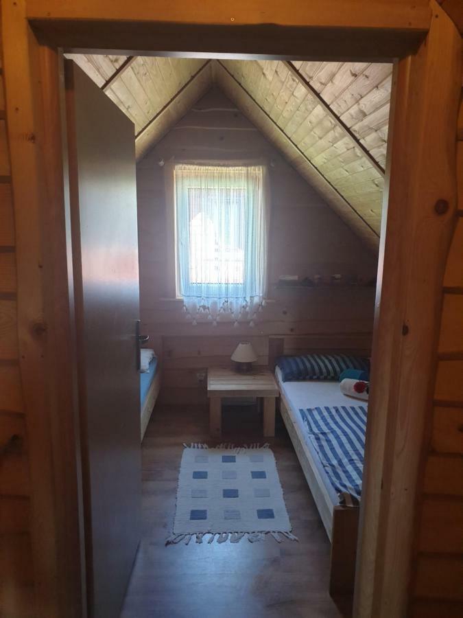 Domki Nad Sanem Lesko Bagian luar foto