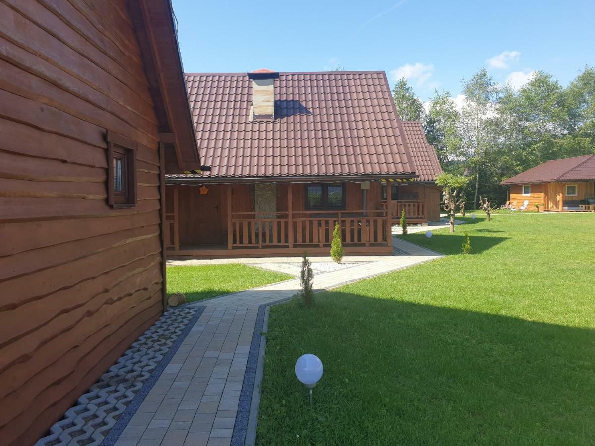 Domki Nad Sanem Lesko Bagian luar foto